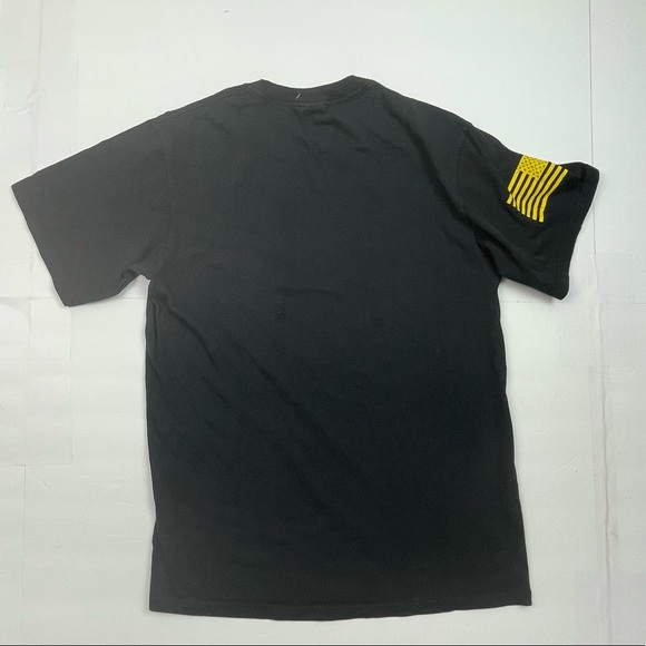 Vintage 2000s Army Strong Military USA BLACK T SHIRT - Picture 6 of 8